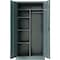 Global Industrial Combo Storage Cabinet, 72 in H, 36 in W, Gray 269878GY - alternate 4